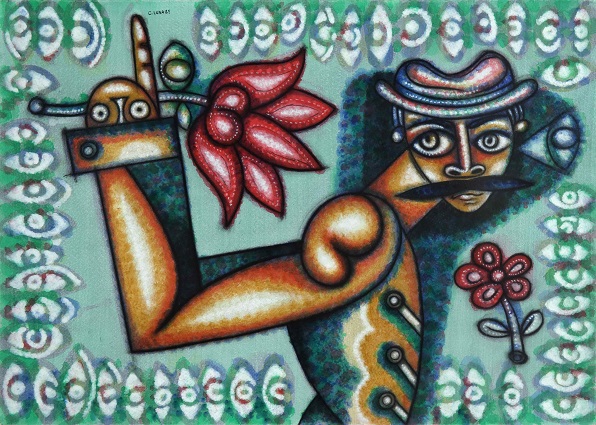 Guajiro - Art by Carlos Luna, Cuban Artist